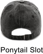 PFFY 2 Packs Vintage Washed Distressed Baseball Cap Golf Dad Hat for Men Women - Image 6